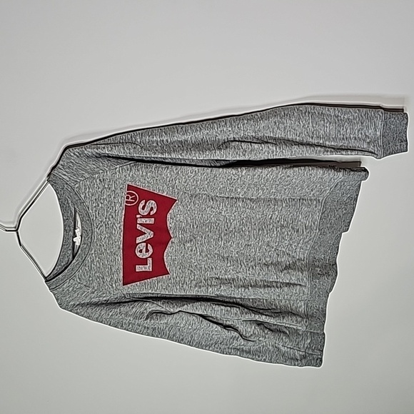 Levi's medium grey crew neck sweater - Picture 2 of 7